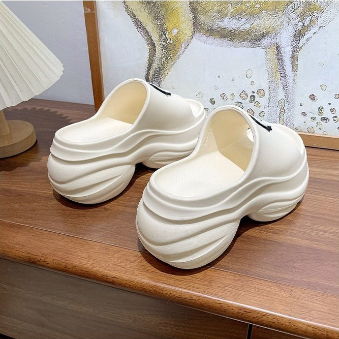 【Shoes】キャラクター美脚厚底スリッパ T01592