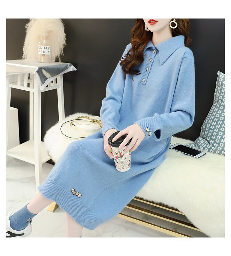 【tops】清新気質アップカジュアルセーターゆったり3色