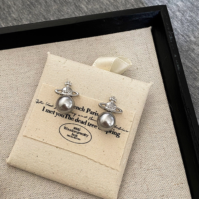 【雑貨】ビーズデザインピアス W12582