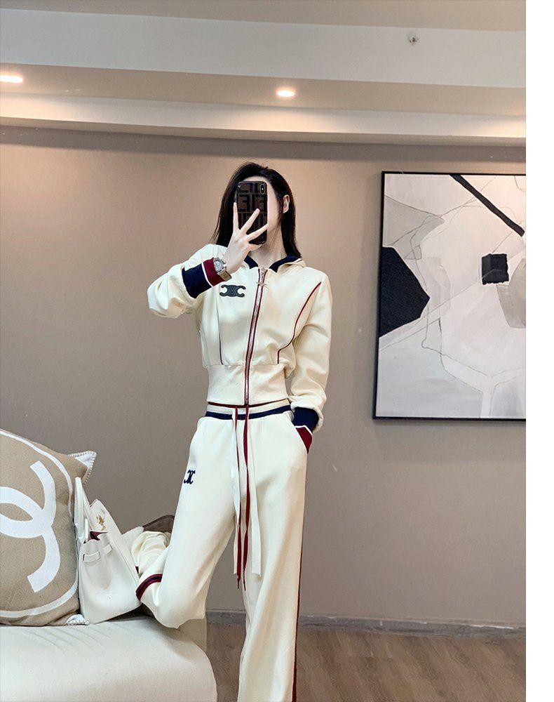 【Set】パーカー + パンツ2点セット T01208