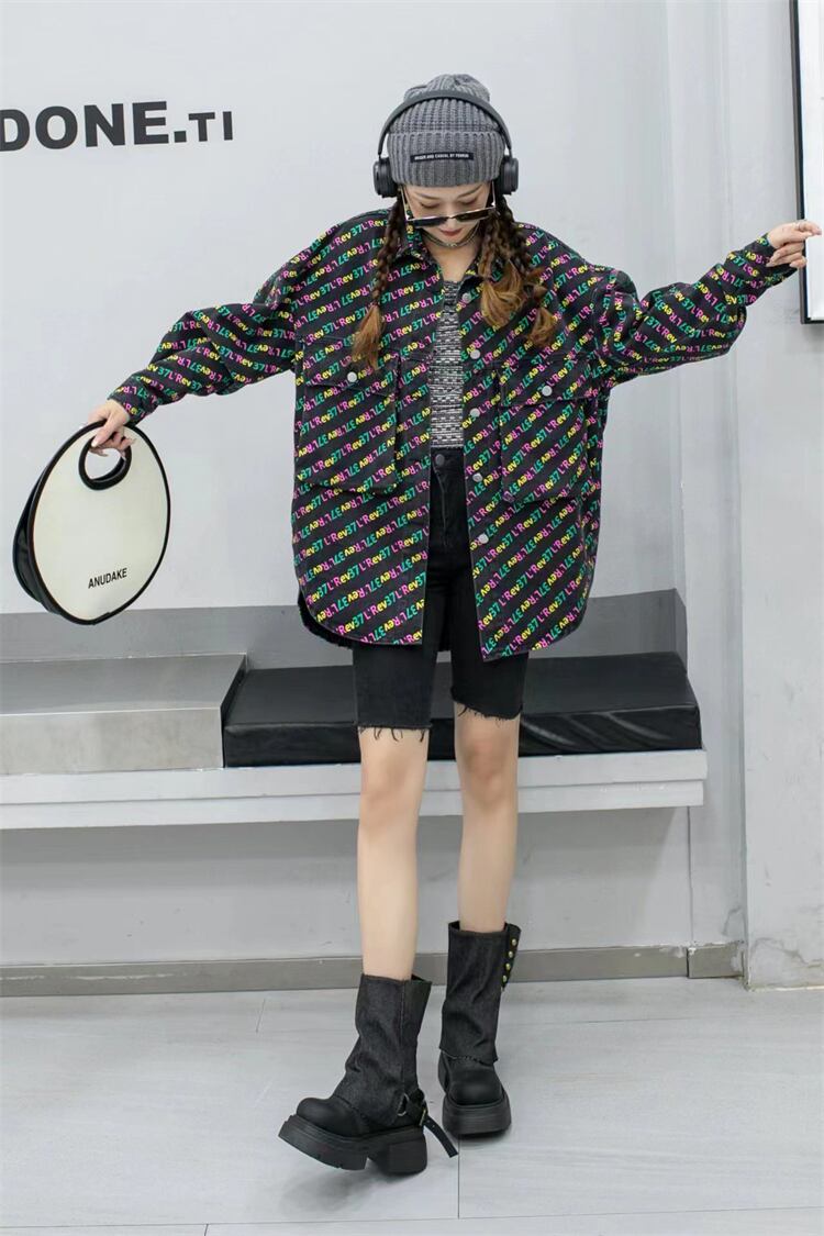 【tops】POLOネックシャツトップス M21379