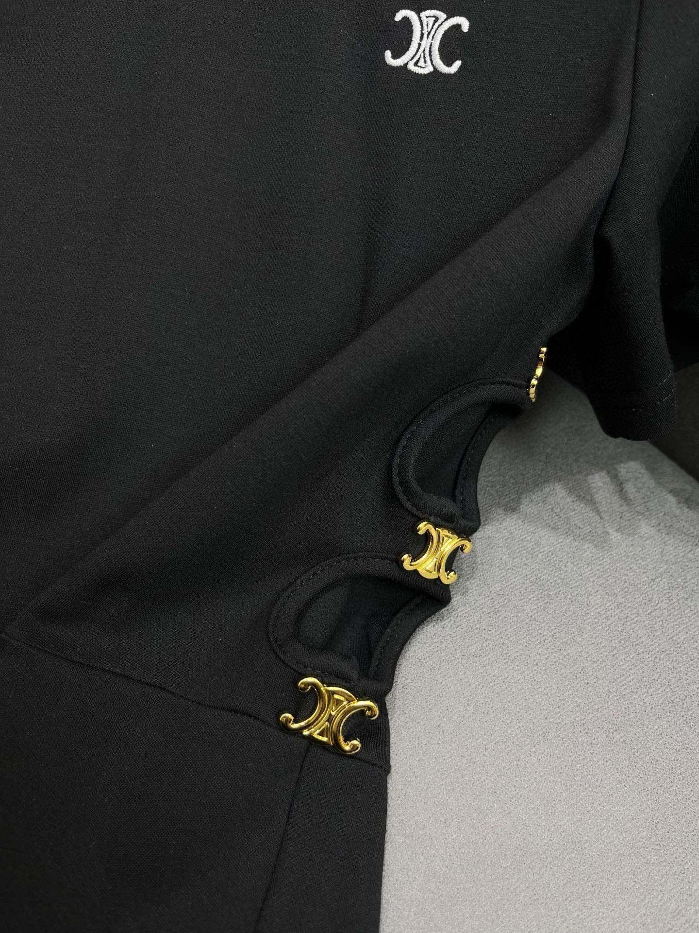 【Dress】ウエスト透かし彫りワンピース W11964