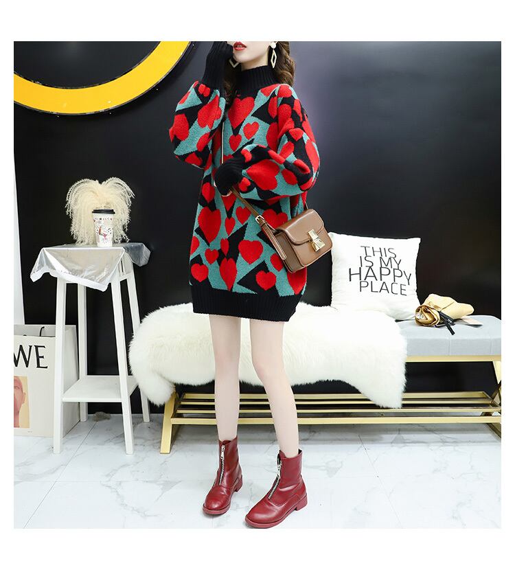 【tops】定番シンプルスウィートセーターゆったり3色大好評