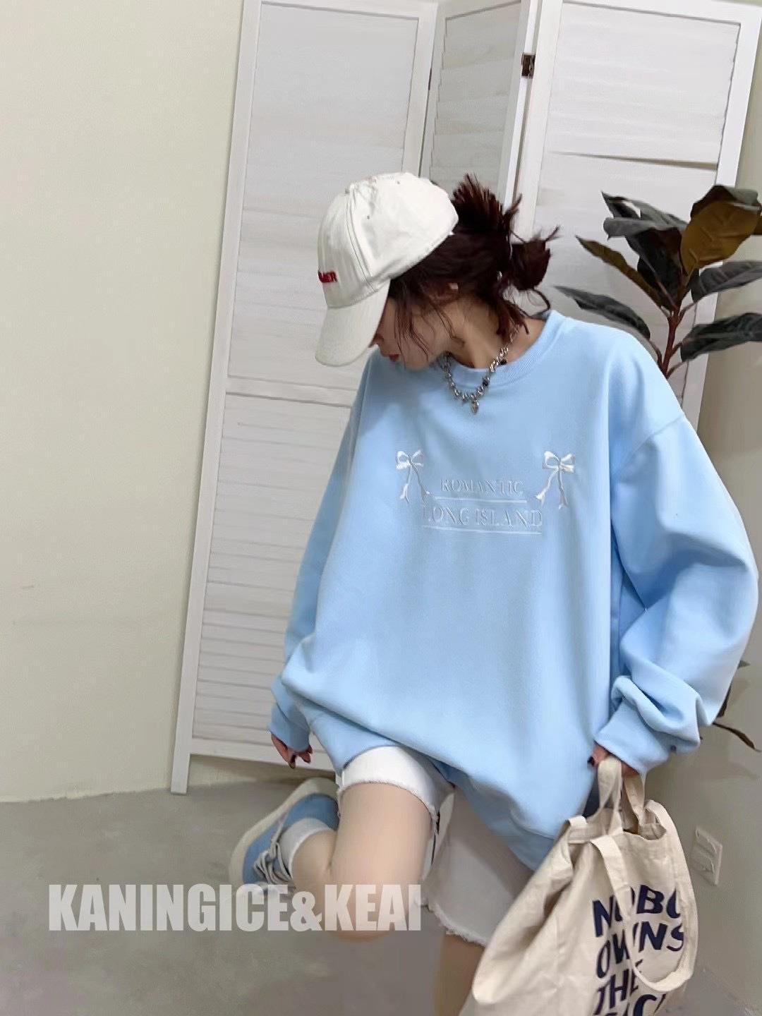 【tops】刺繍スウェット W10534