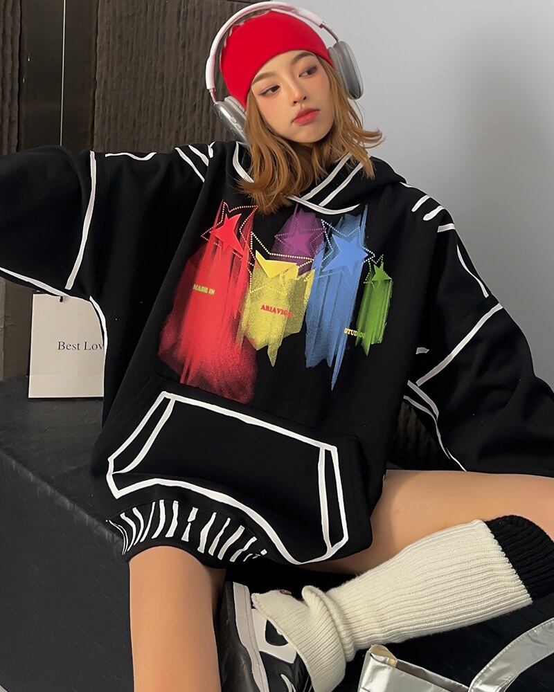 【tops】ビッグフーディー T-0138