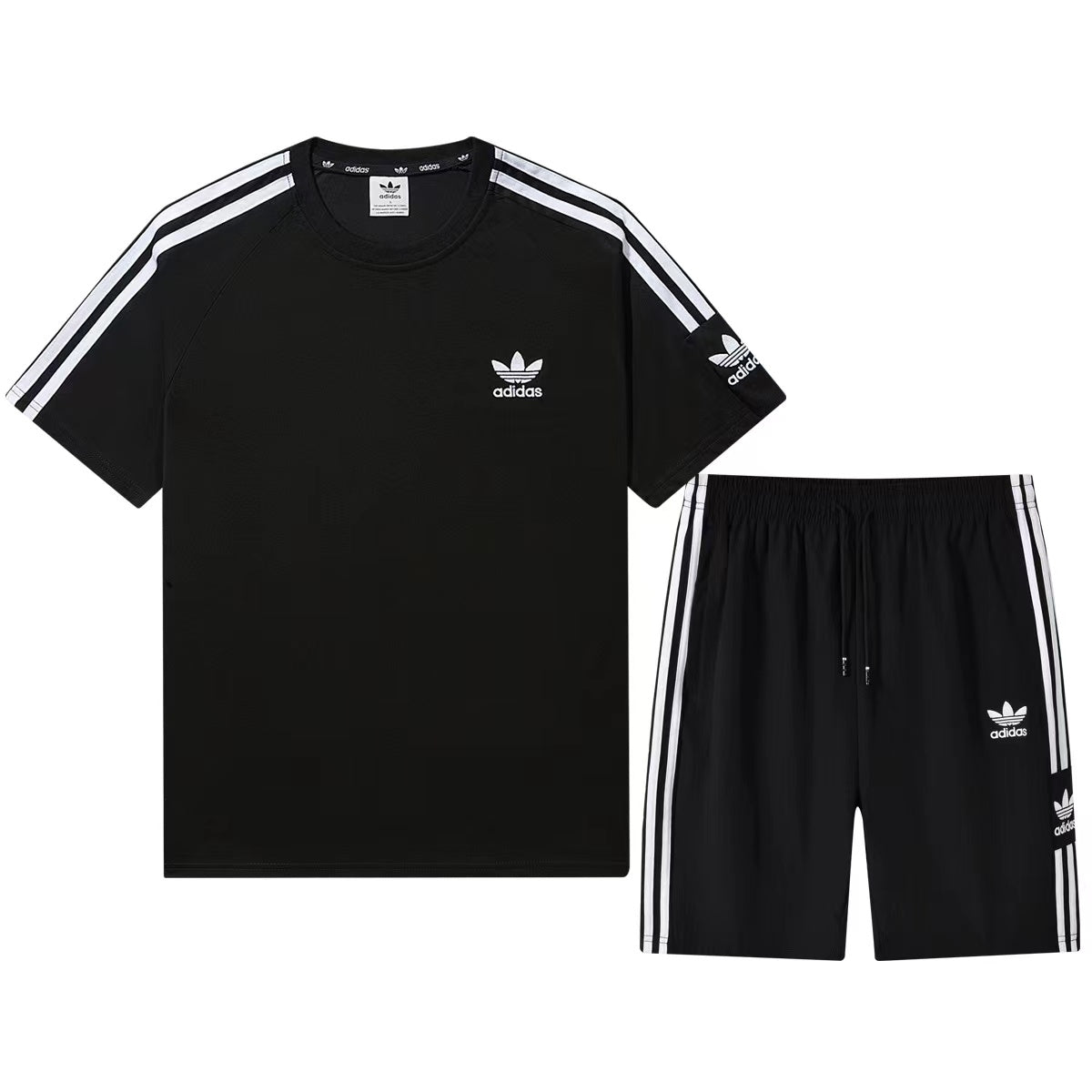 【Set】セットアップ Tシャツ + パンツ W12274