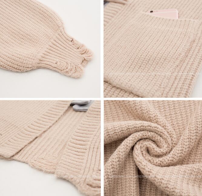 【outer】人気商品!ファッション ニット カーディガン3色