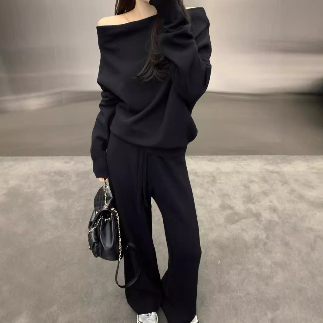 【Set】セーター+パンツ セット Z7762