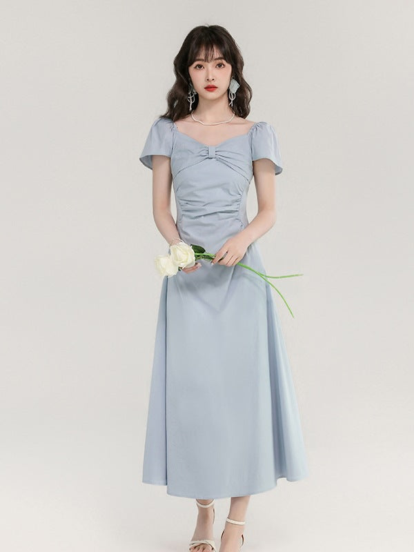【Dress】夏ぴったり4色ワンピース T01610