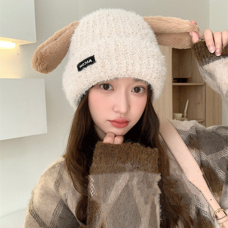 【雑貨】可愛いニット帽子 W14571