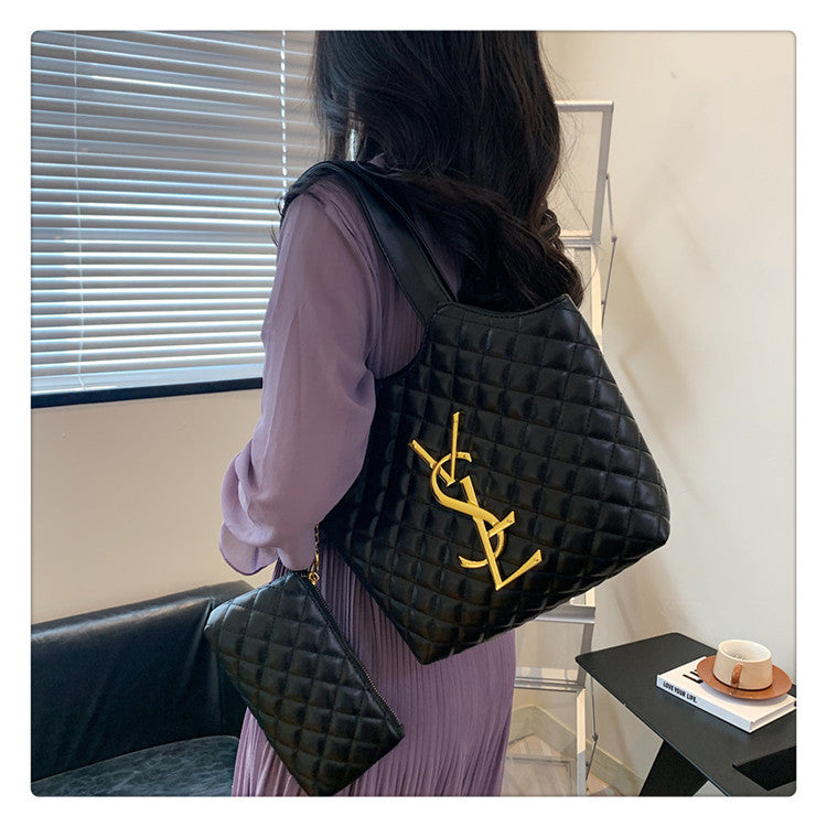 【雑貨】財布付き大容量トートバッグ W12706