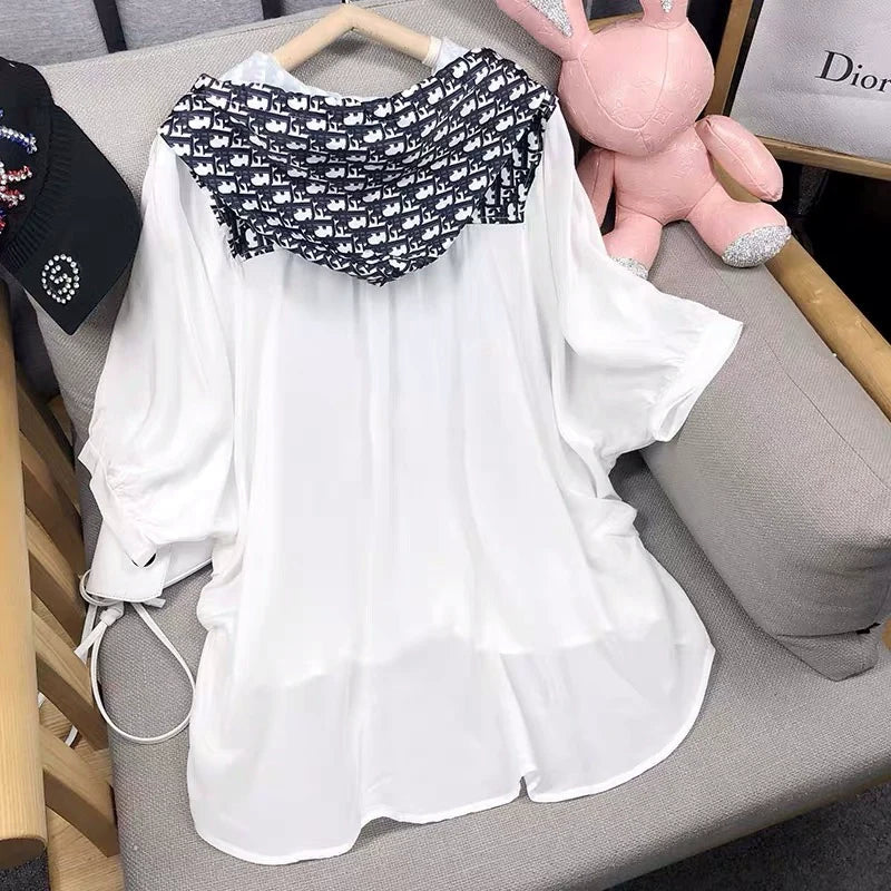 【Set】新入荷~セットアップ ブラウス+ パンツ    W10887