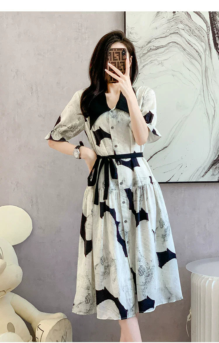 【Dress】新入荷~シャツワンピース W11180