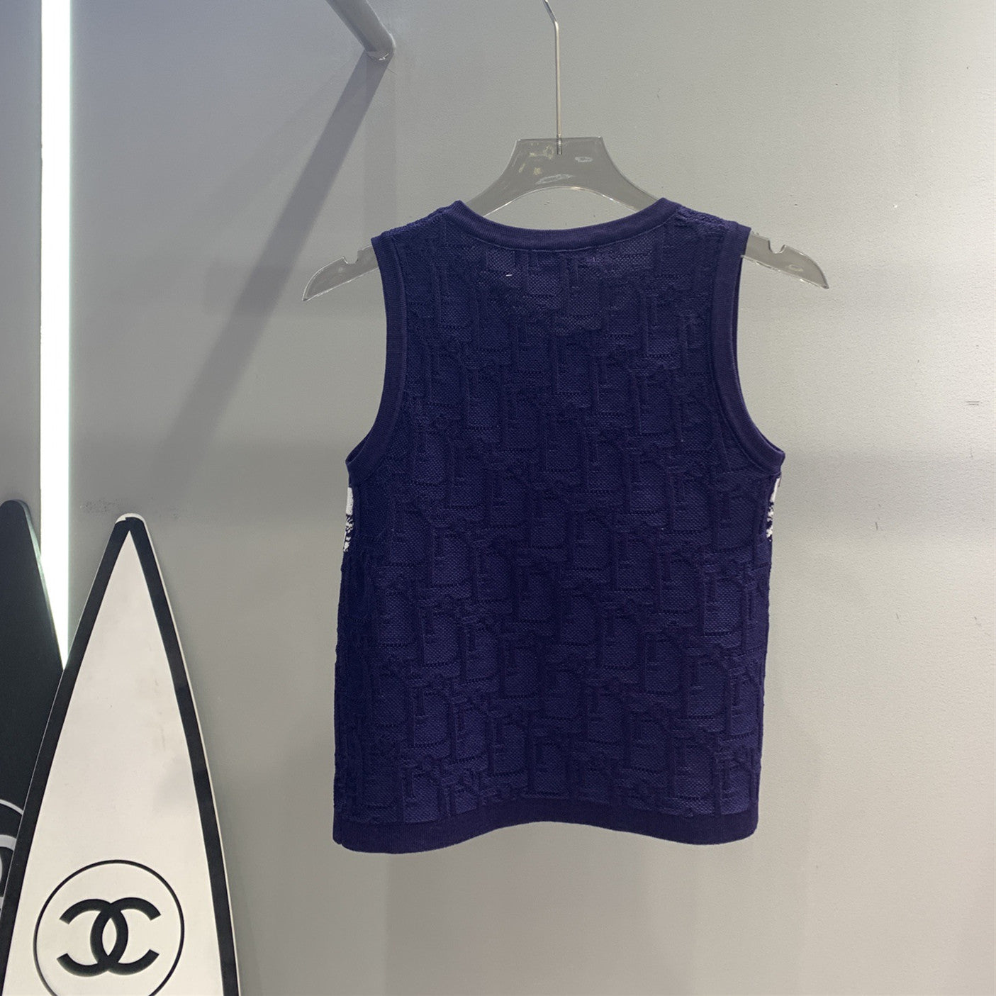 【Tops】ジャカードタンクトップ W12559