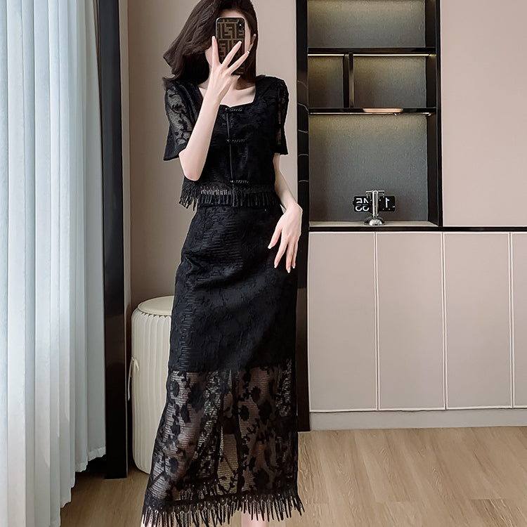 【Set】タッセル刺繍2点セットT01616