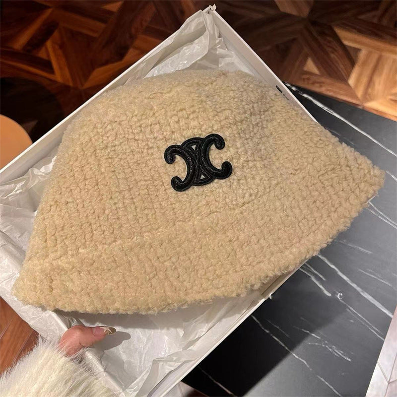 【雑貨】小顔効果ラムウール帽子 Z7656