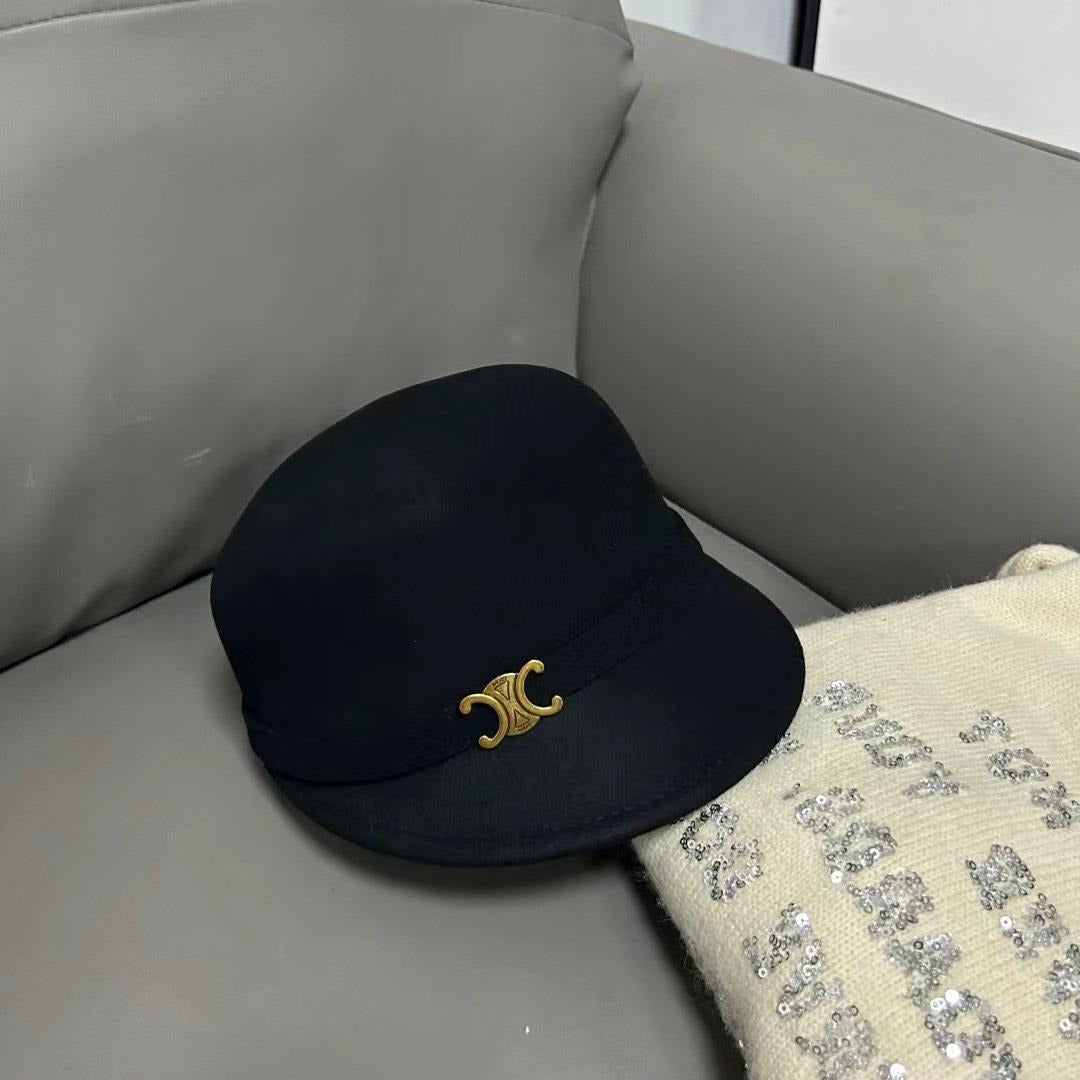 【雑貨】気質秋冬レトロ風帽子 W14337