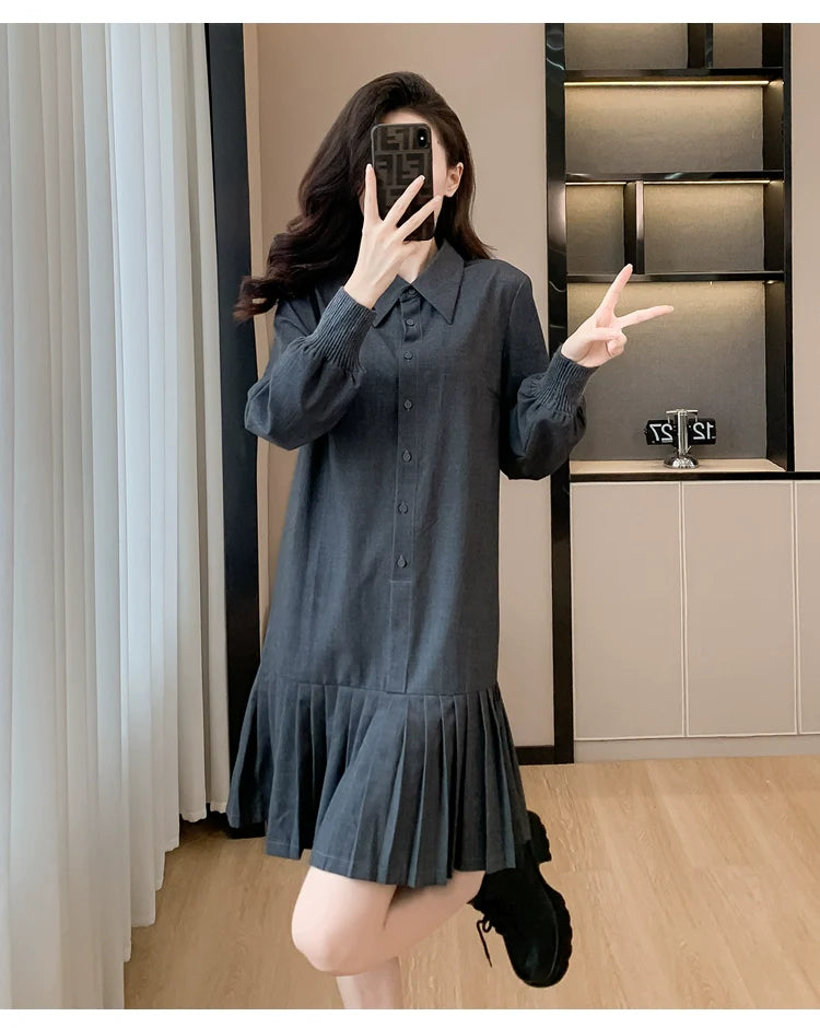 【Set】タンクトップ+シャツワンピースセット W9857