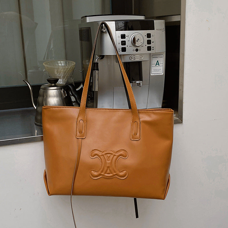 【雑貨】2色展開トートバッグ W10153