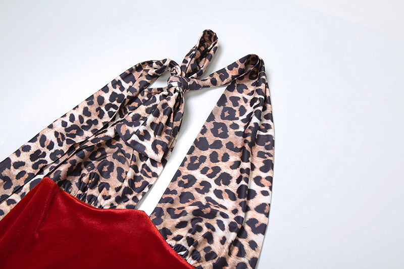 Dress】切り替えセクシーワンピース T01218