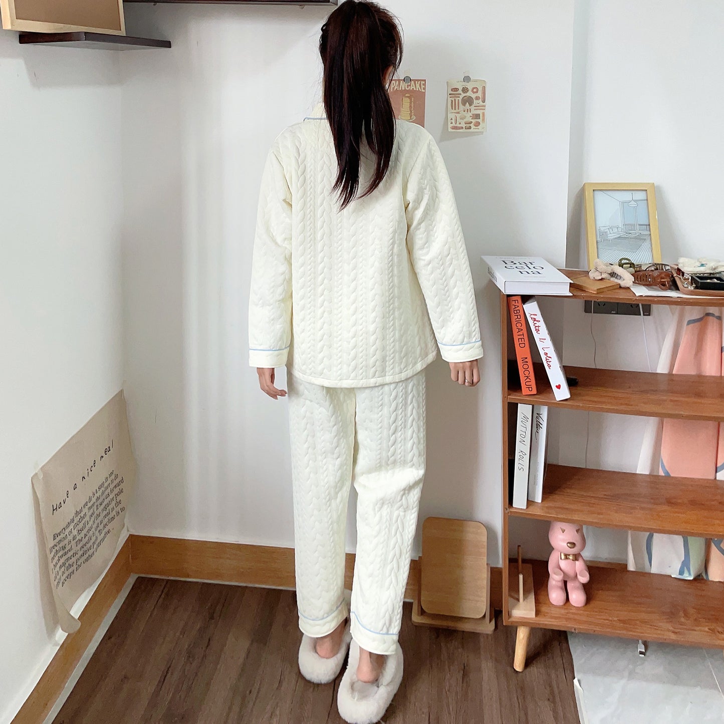 【Roomwear】キャラクター開襟パジャマ Z7609