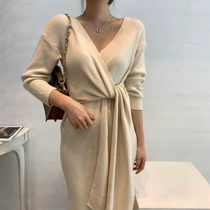 【Dress】新入荷~カシュクールワンピース W10705