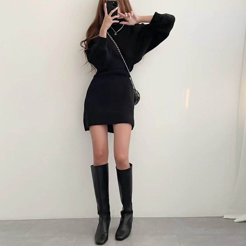 【Set】セットアップ ニット + スカート Z7532