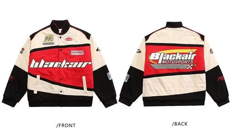 【Outer】配色スタジャンジャケット W13619