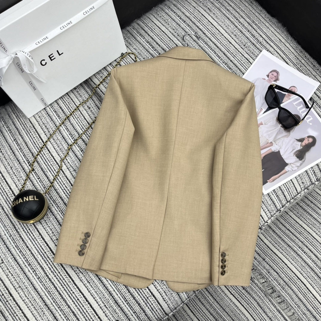 【Set】刺繍入りツーピーススーツ T01247