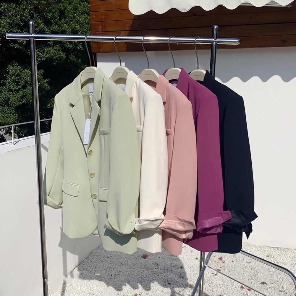 【Set】5色ジャケット+キャミワンピスーツセット W11309