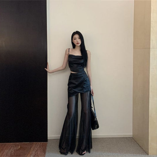 【Set】キャミソール+パンツ2点セット Z6806