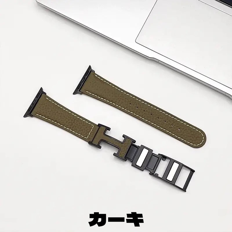 【雑貨】Apple Watchレイヒモンレザーバンド T01773