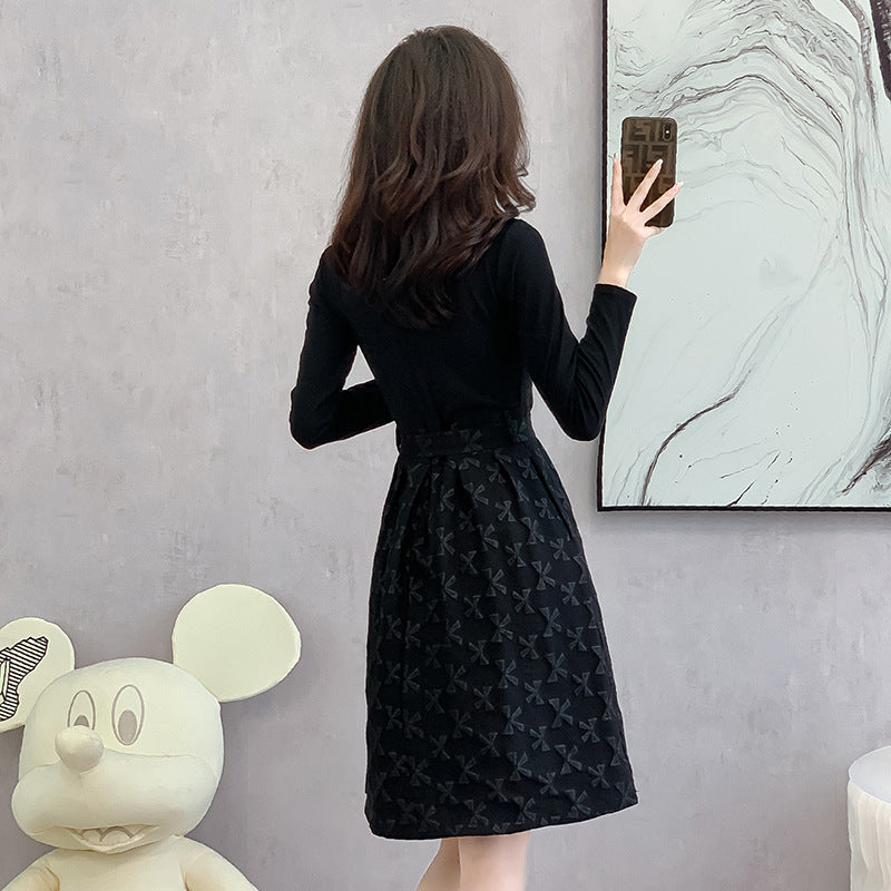 【Dress】切替OL通勤ワンピース Z8073