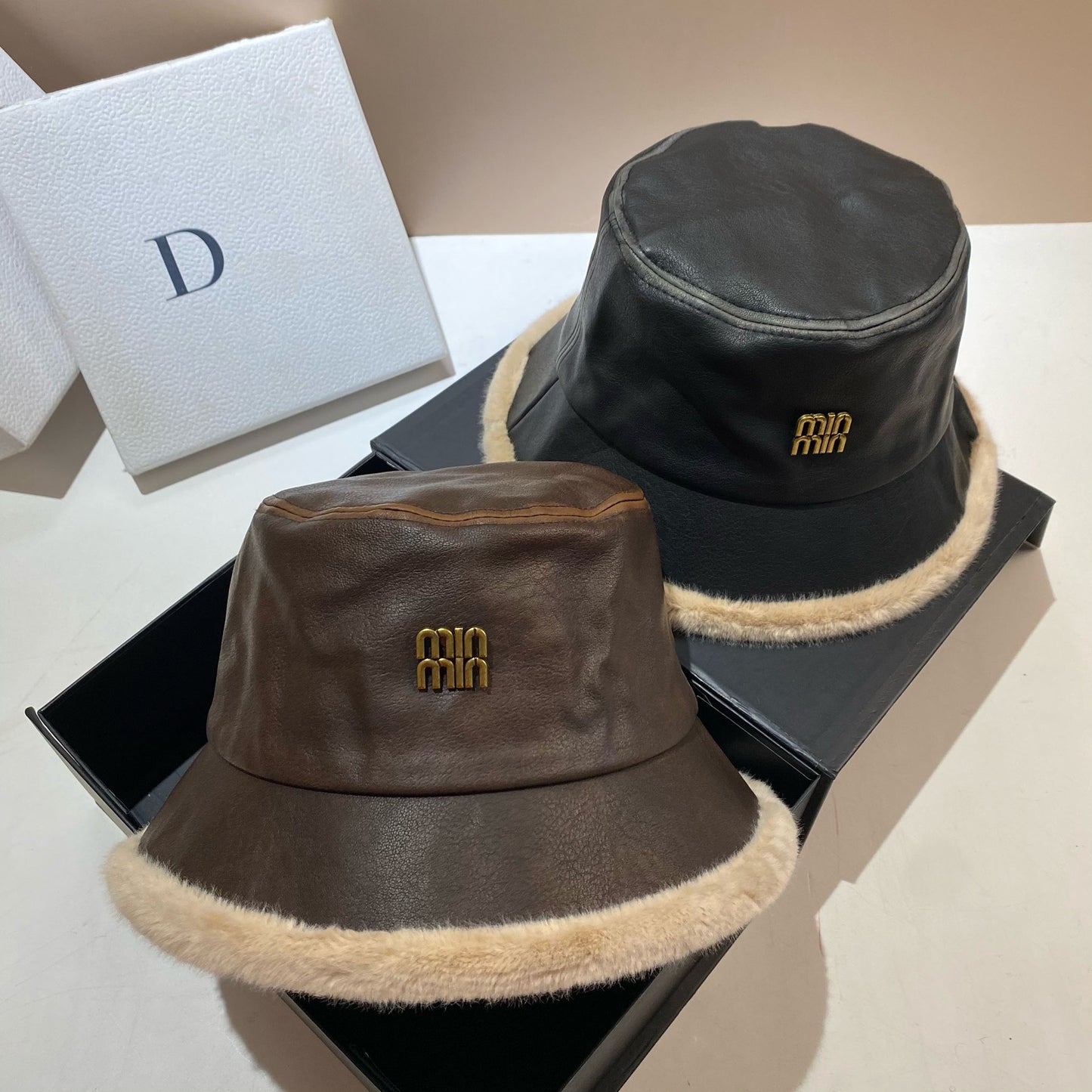 【雑貨】PUサファリハット W14758