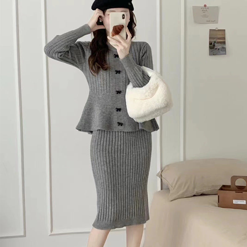 【Set】ニット + ワンピース6色セット  Z7585