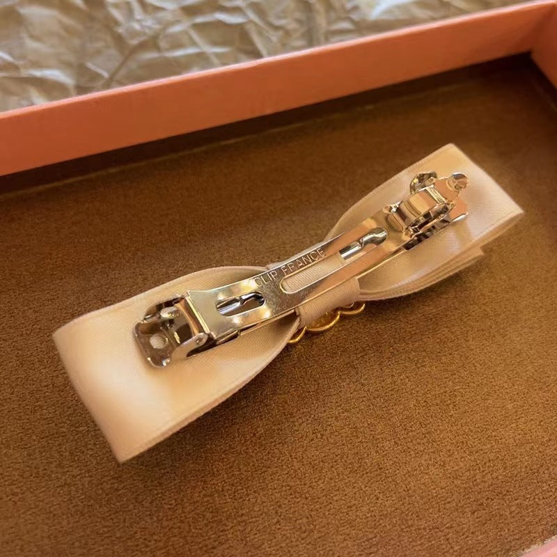 【雑貨】リボンヘアピン W11896