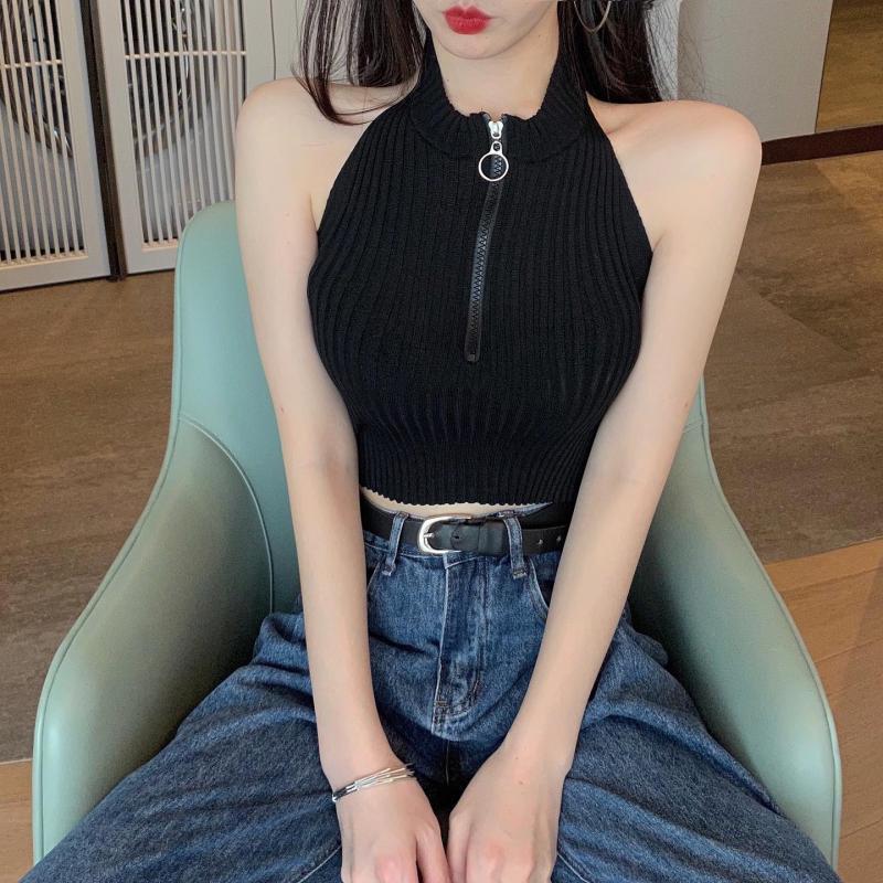 【Tops】春夏バックレスタンクトップ Z-5183