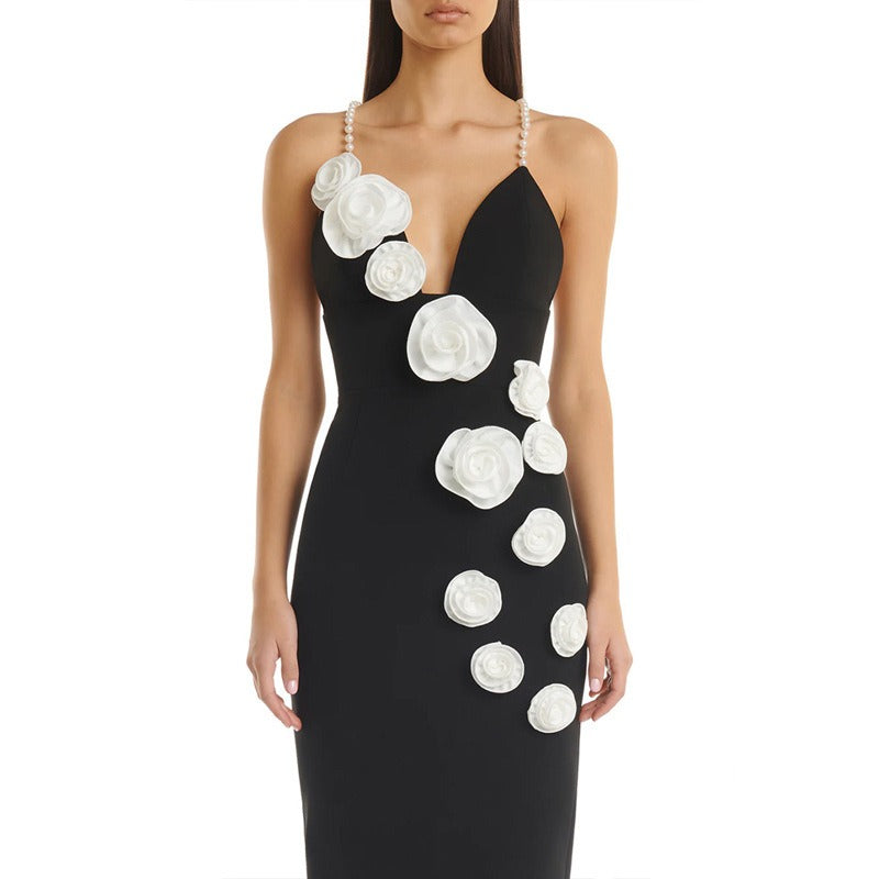 【Dress】ビーズデザインワンピース W12731