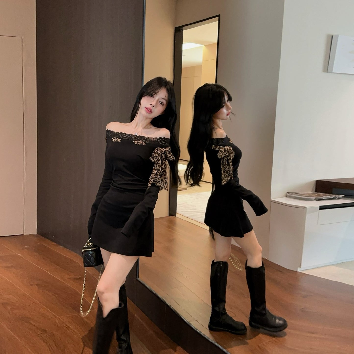 【Dress】きれいめ春秋ワンピース Z8001
