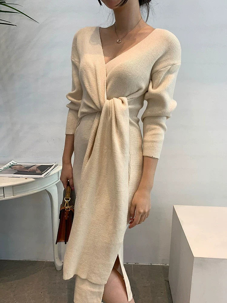 【Dress】新入荷~カシュクールワンピース W10705