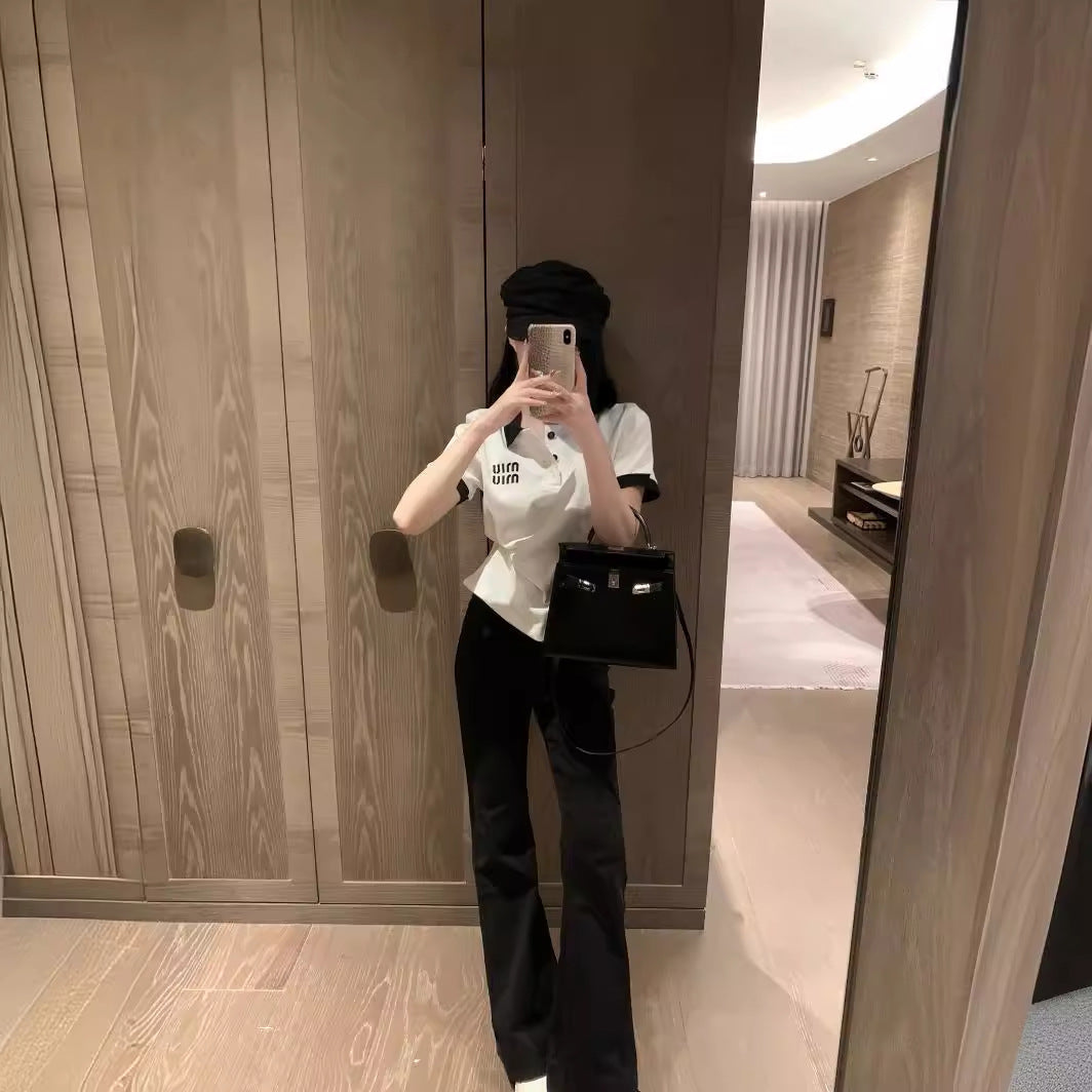 【Tops】ポロTシャツ2色展開 Z6795