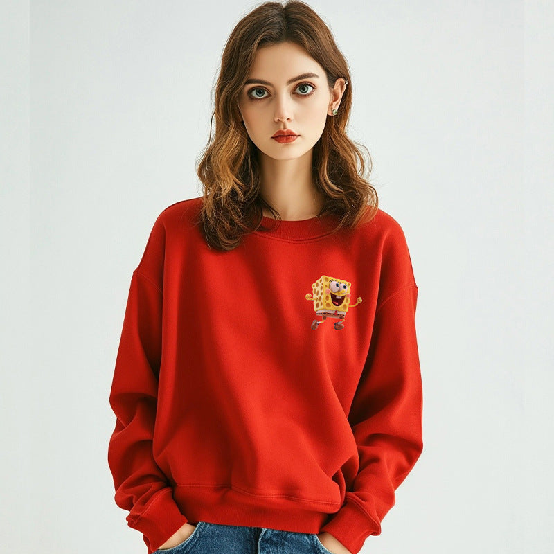 【Tops】4色選択可キャラクタープルオーバー W14302