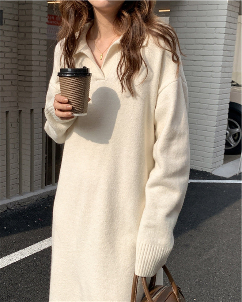 【Dress】ニットワンピース W13417