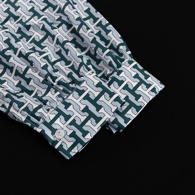 【Set】 シャツ+ パンツ2点セット T01285