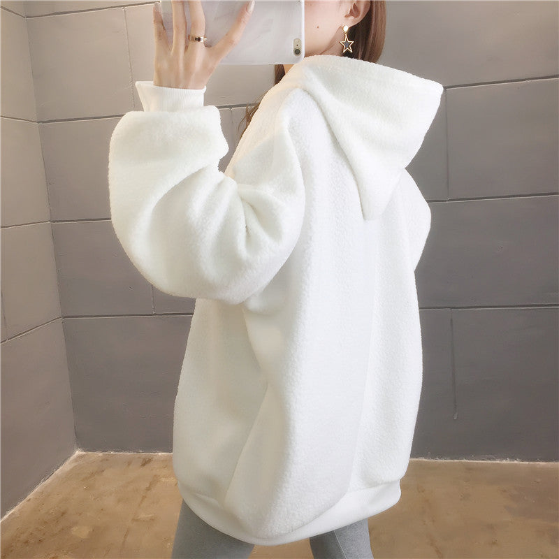 【Tops】ラムウール秋冬フーディー Z7864