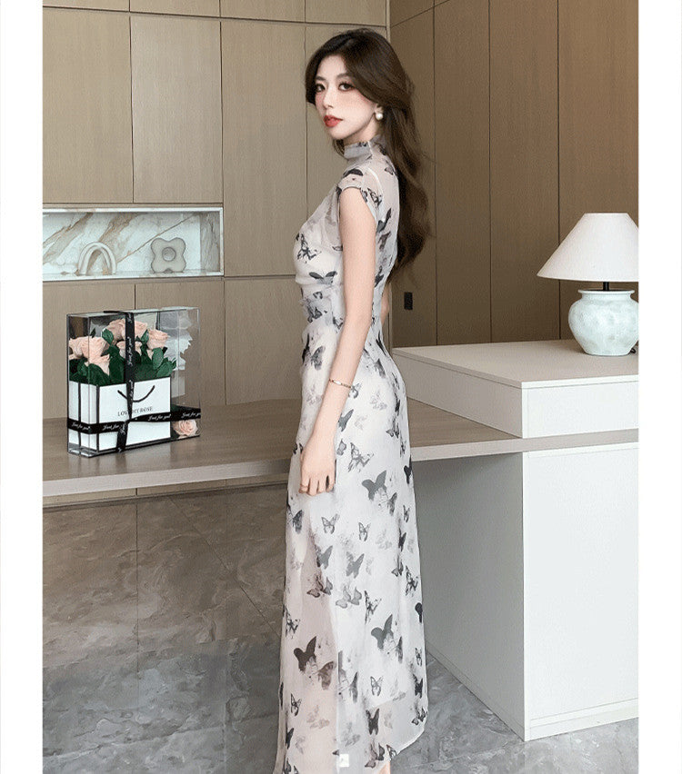 【Dress】蝶々デートワンピース W11948