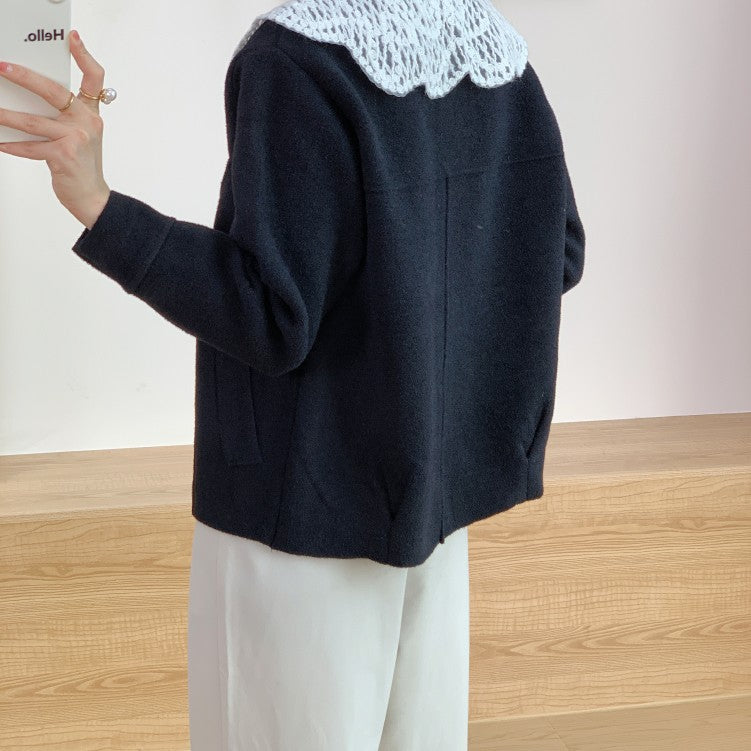 【Outer】きれいめカーディガン Z8374