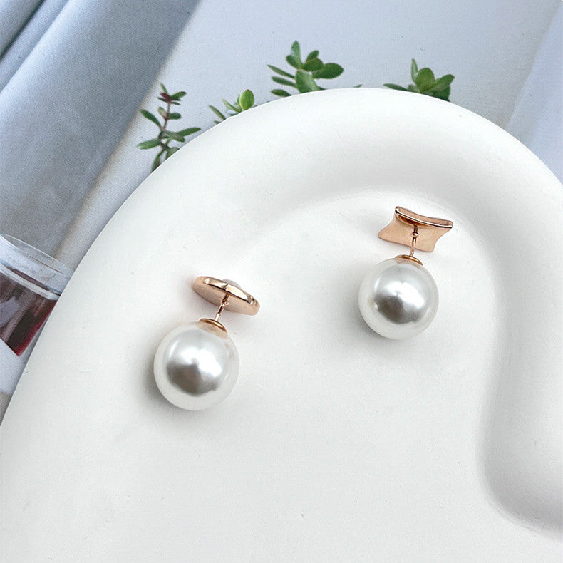 【雑貨】高級感ピアス W12740