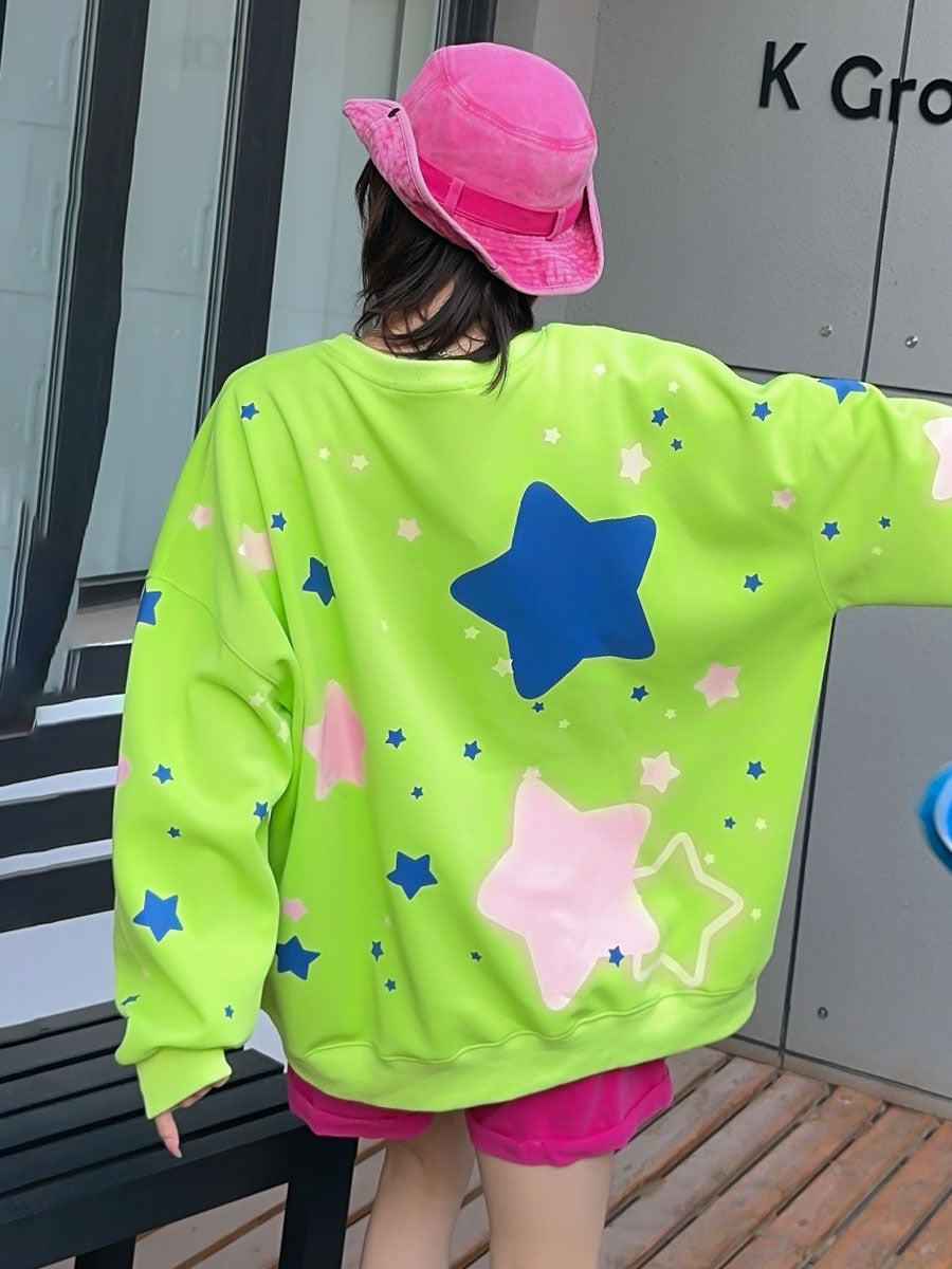 【Tops】キャラクタープリントプルオーバー W13992