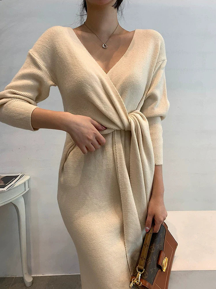【Dress】新入荷~カシュクールワンピース W10705